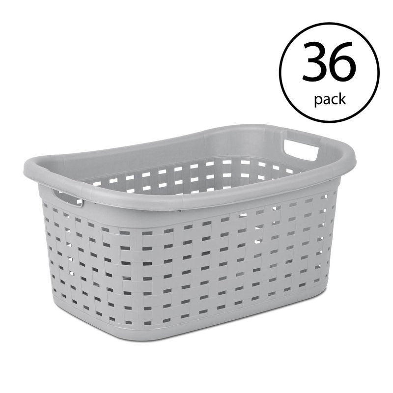 Panier à linge en osier