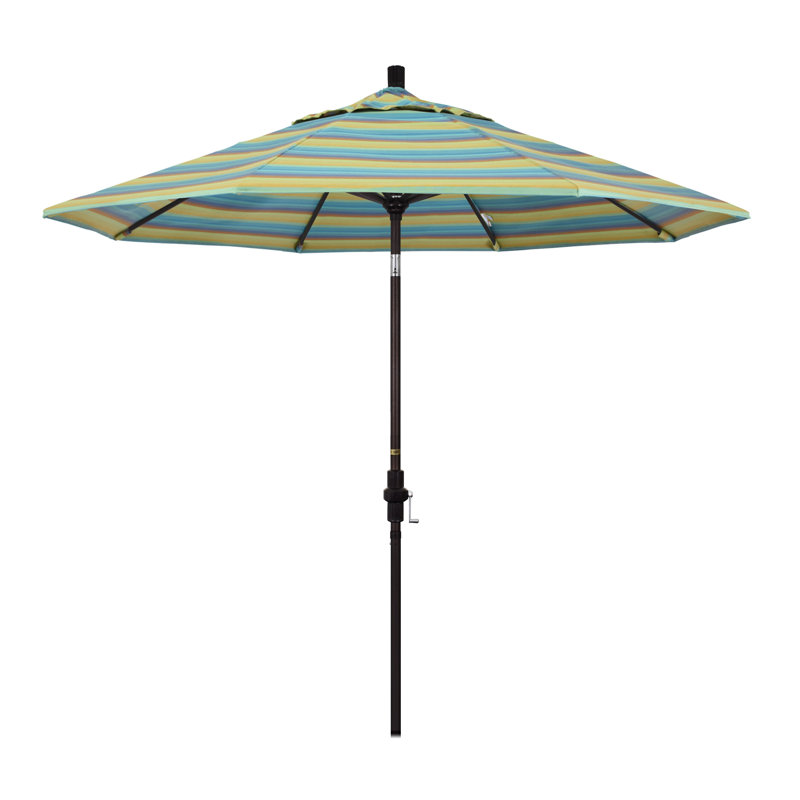 Parasol 9 'Market Sunbrella, Sunbrella® lagon Astoria