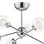 Lyndhur Glass Semi Flush Mount