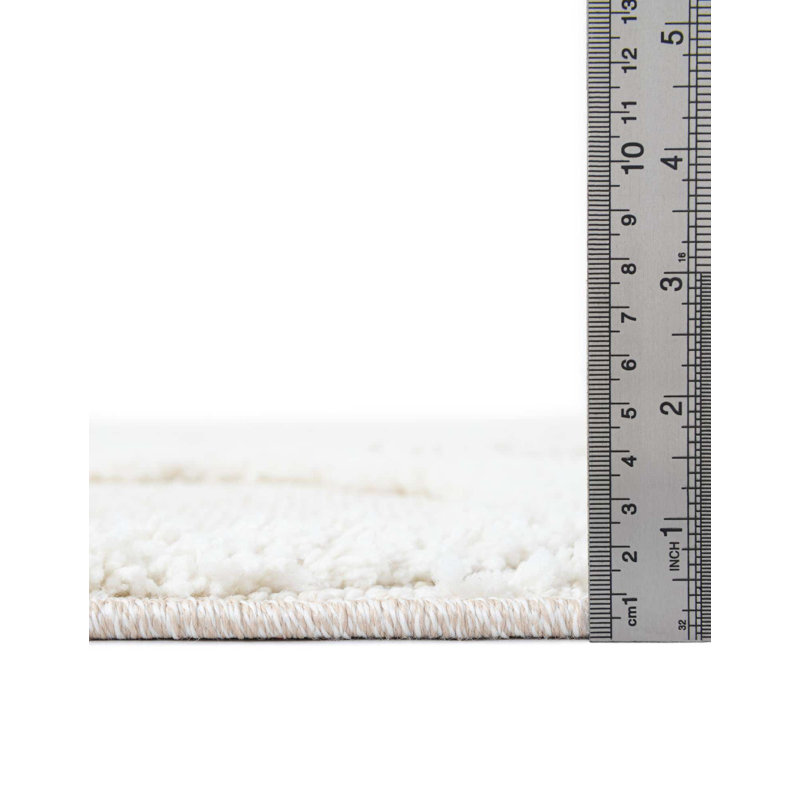 Dequantae Abstract Indoor Rug, Runner 2'7" x 12'