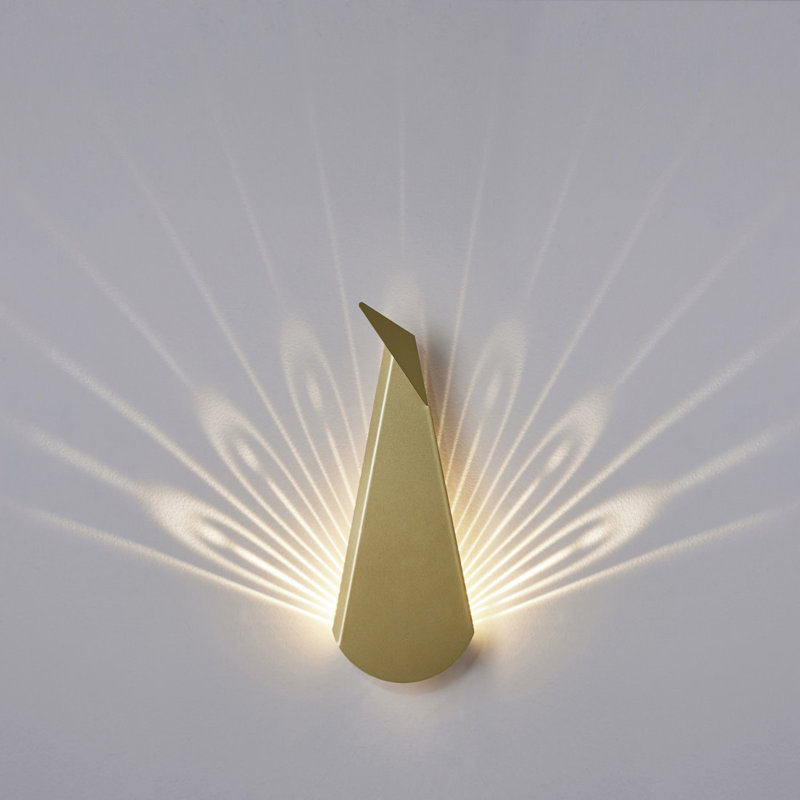 Gillies LED Wall Sconce, Gold