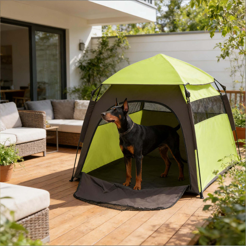 Tente de camping portative pour animal de compagnie