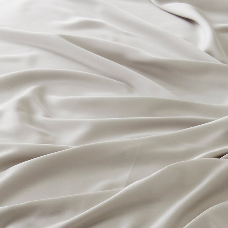 Signature Sateen Duvet Cover, Moon, California King Duvet Cover