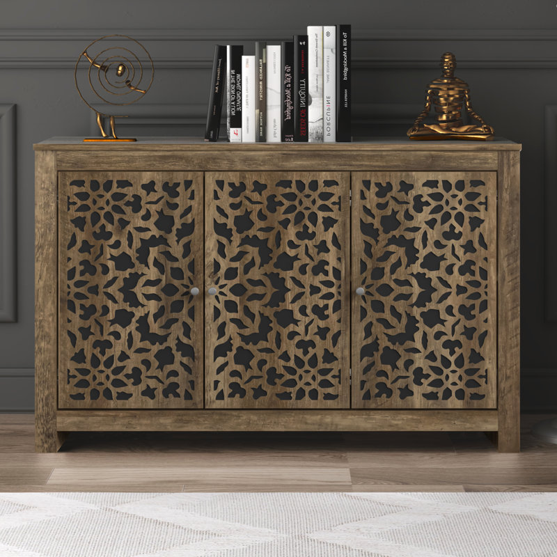 Arrastia 44.3'' Sideboard, Knotty Oak, Barli