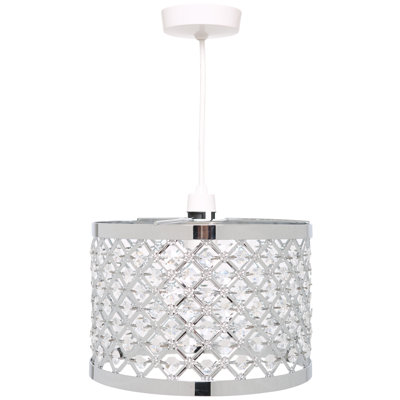 19 cm H Drum Pendant Shade ( Uno )