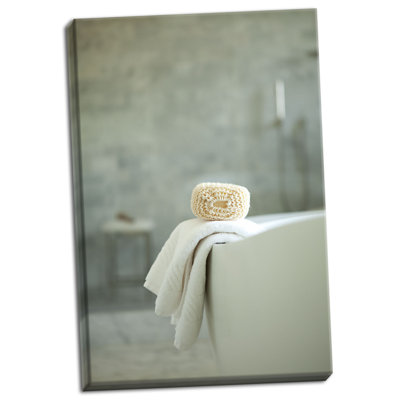 « salle de bain ready ii », reproduction de photo sur toile tendue