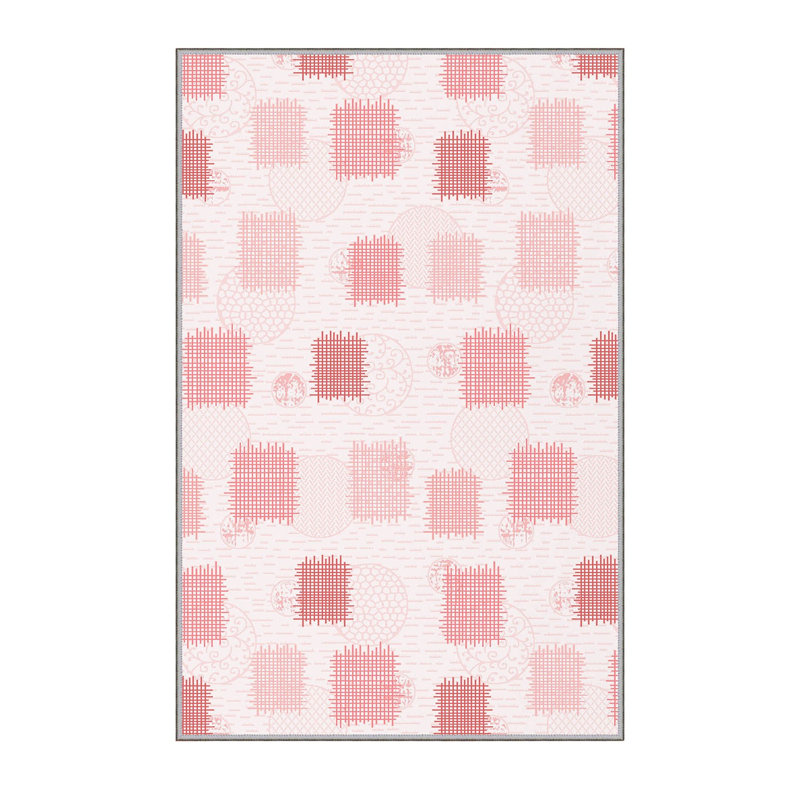 Premium Hall Carpet, 2.6 x 9.8 ft, 100% Polyester, 0.3 in Pile Height | Antibacterial, Non-Slip PVC Felt Dot Underside | Machine Washable, 3D Digital Printing | Durable & Stylish for Home Décor