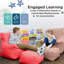 Fauteuil confortable et repose-pieds-98616279