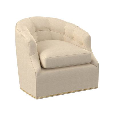 Calvert Swivel Barrel Chair