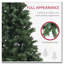 Arbre de Noël artificiel 9 pi-370113066