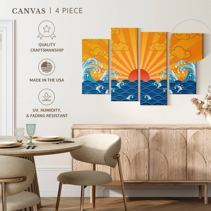 Gillard Oriental Sunrise Waves