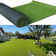 Artificial Grass Turf Roll 0.8in Pile Height Customized Sizes