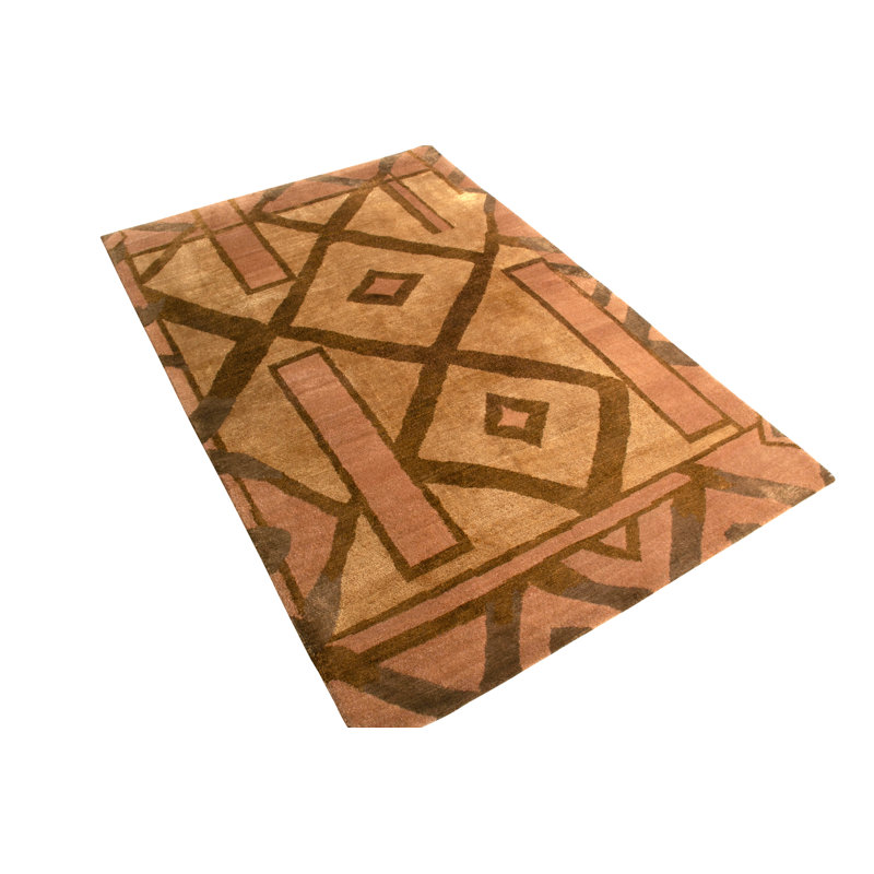 One-of-a-Kind 4' X 6' Hand Knotted Area Rug