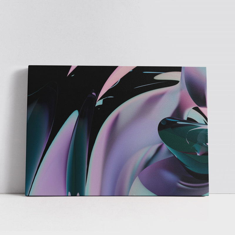 Abstract Flow, 8" H x 12" W