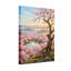Plantes et fleurs de cerisier en fleurs avec arbre et lac-1411426959