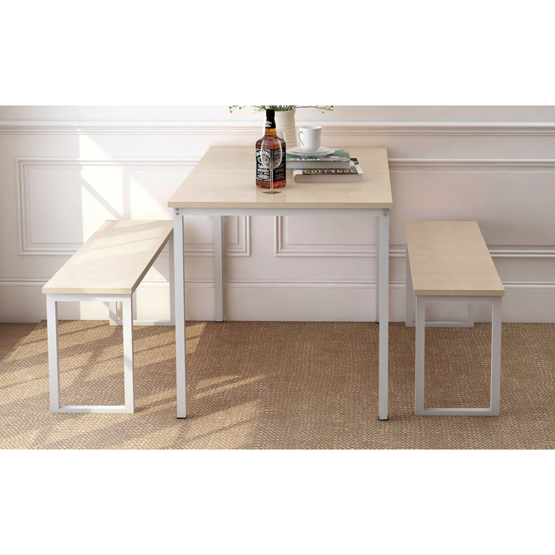 Ensemble de salle à manger 3 pièces Tusayan, Beige