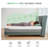 10" Medium Gel Memory Foam Mattress-1387409791