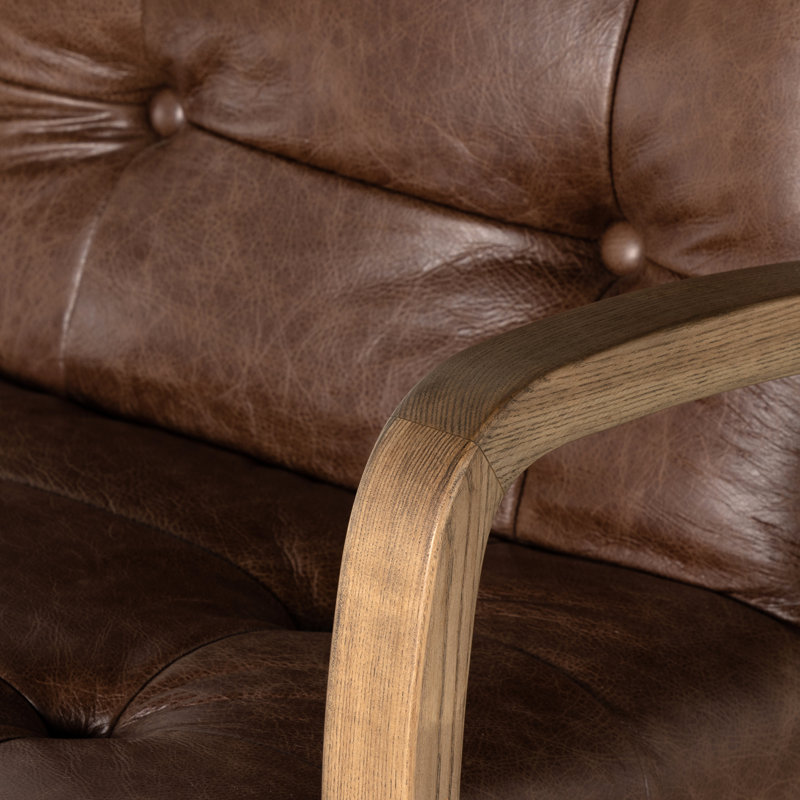 Luca Leather Swivel Task Chair