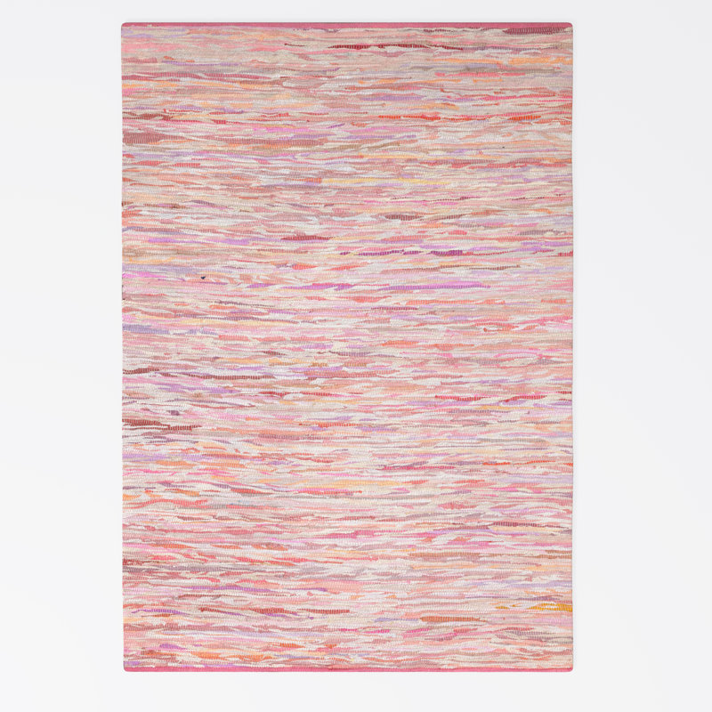 Chindi Renova, recycled materials Rug, Red mix, Rectangular 170 x 120cm