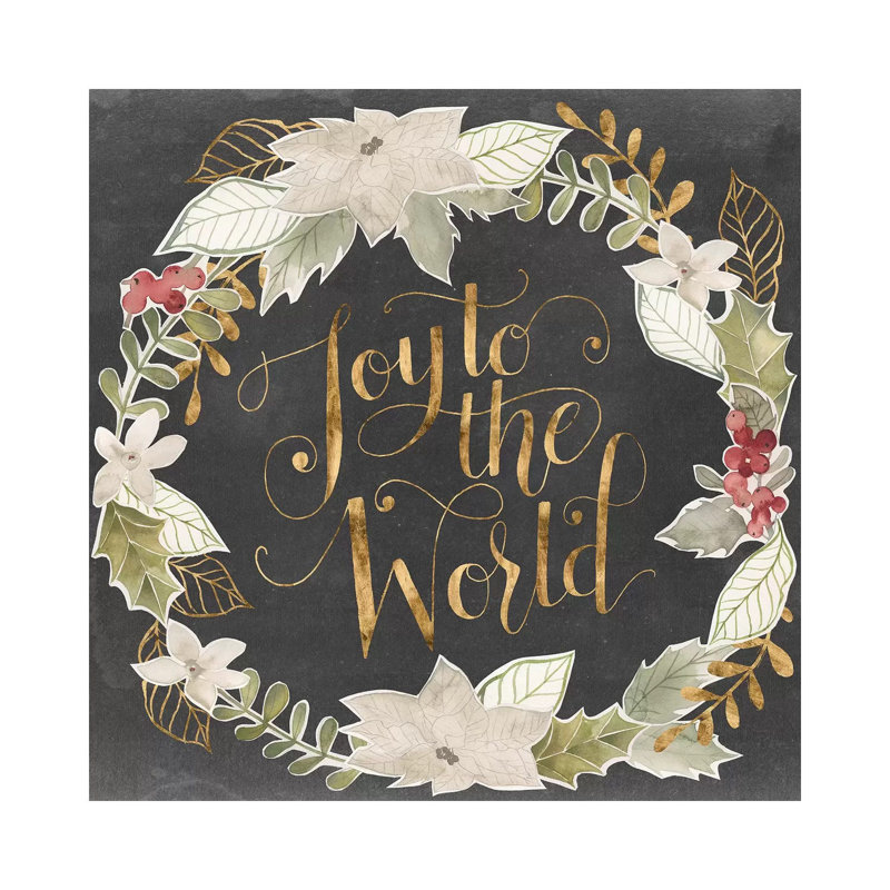 Gilded Christmas II by Grace Popp - Wrapped Canvas Print