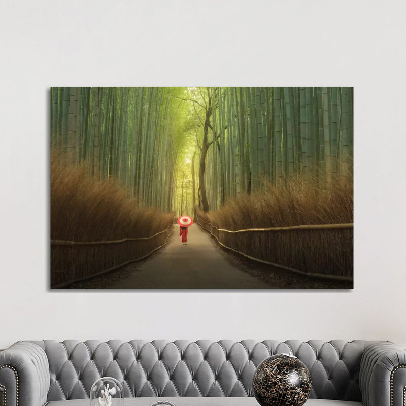 Bamboo Forest In Japan by Daniel Kordan - Print on Canvas, Wrapped Canvas, 152.5 cm H x 101.5 cm W x 3.175 cm D