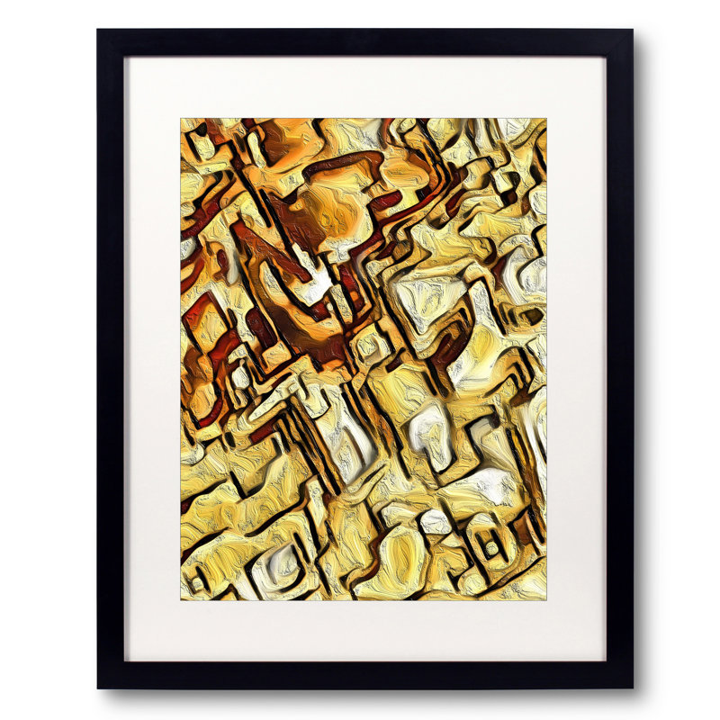 Golden Dahlia II Print by Tanna Gx, 32" H x 24" W