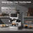 Airmsen 7.9'' Semi-Automatic Espresso Machine With Grinder