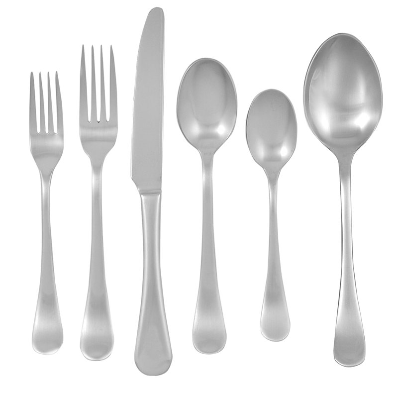Charlton Home® Sebeka Stainless Steel Flatware Set - Service for 8