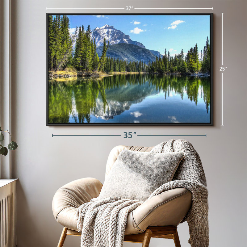 Nature «Parc national Banff», H 37 po x l 25 po