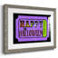 Happy Halloween Billet encadré sur papier-270329359-270329358