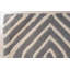 Tapis rectangulaires gris élégant et durable en laine touffetée à la main ivoire-18713927