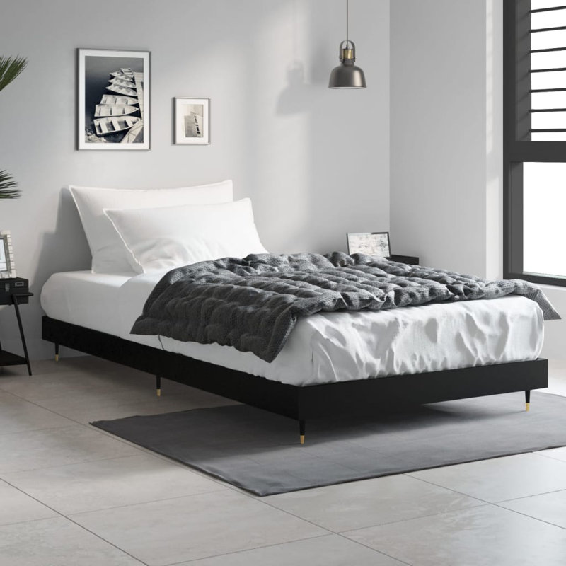 Lonald Bed, Black