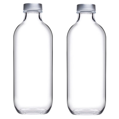 Belfry Kitchen Charlayne 360ml Glass Water Bottle