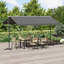 VidaXL 300cm D Polyester Cover Retractable Freestanding Awning-126703881-126703880