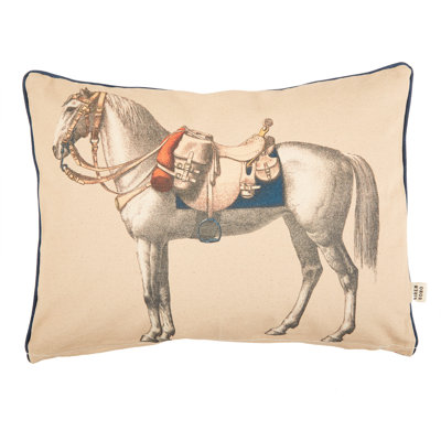 CAVALRY CANVAS PILLOW 12"X16"