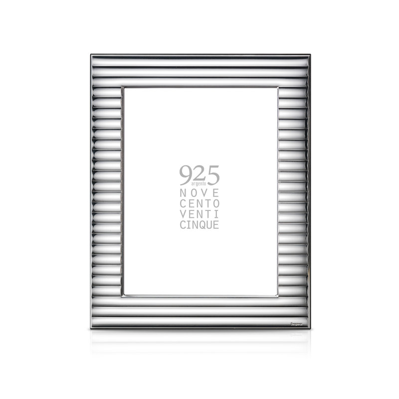 Silver Silver 925 Silver Plated Picture Frame, 20 x 25 cm