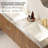 60"Floating Bathroom Vanity with Double Sink, Wall-Mounted Bathroom with 4 Drawers,Pre-Assembled