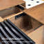 Pedestal Coffee Table with Storage