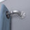 Lovina Metal Adjustable Single Curtain Rod