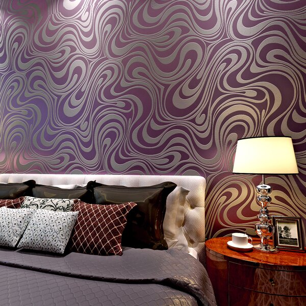 purple and silver wallpaper designs