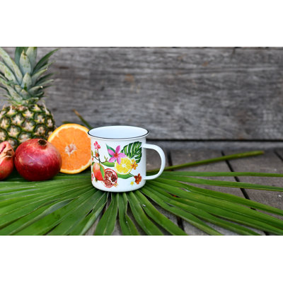 Steel With Enamel Coating Coffee Mug