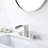 2-handle Bathroom Faucet with Drain Assembly-86794413