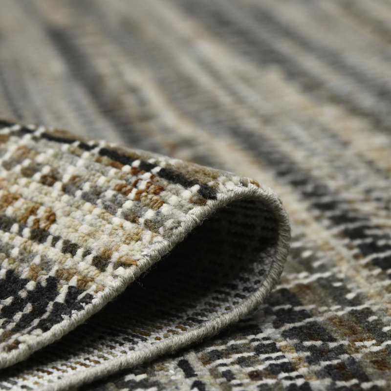 Legacy Wool Geometric Area Rug, Rectangle 2' x 3'