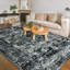 Tapis à motif floral lavable Wymond-111181488