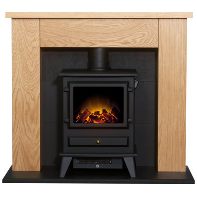 Chilton Adam 100cm W Electric Fireplace with 6142 BTU