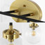 Éclairage pour meuble-lavabo transitionnel contemporain en fer / verre Claudio-119338794-44772491-44772488