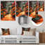 Orange orange, serre tropicale, trésor, art mural-1560012044-1560012045