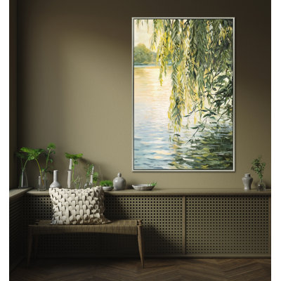 Willow Whisper Canvas Wall Art