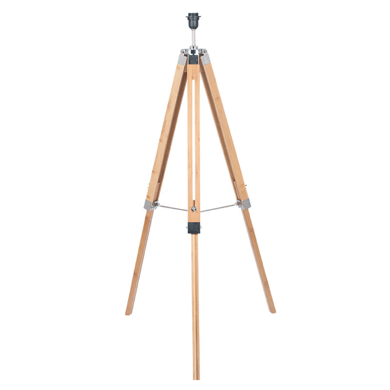 Jeanette 127.5cm Natural Tripod Floor Lamp