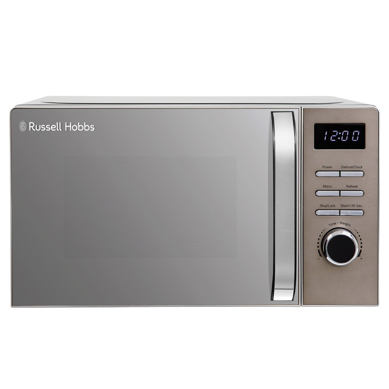 Russell Hobbs Rhmd832b Distinctions 20 Litre Stainless Steel Digital Microwave, Titanium 